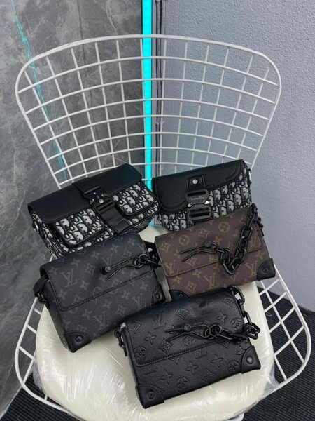 Sac Bandoulière En Cuir Chic