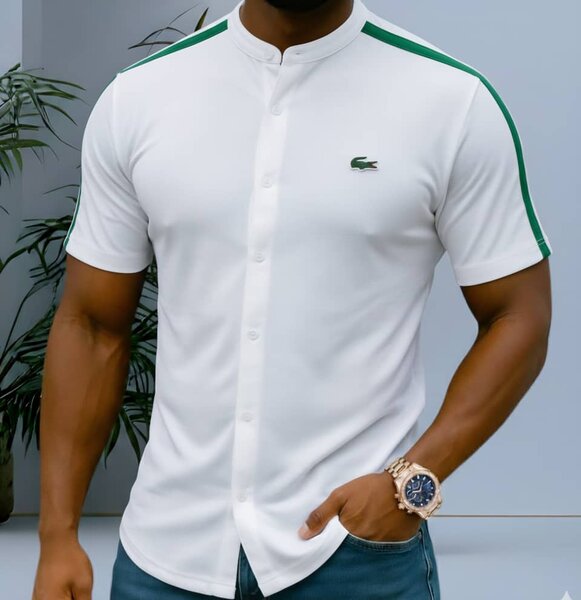 Polo à boutons élégant