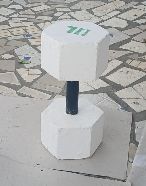 Haltère en béton 10kg