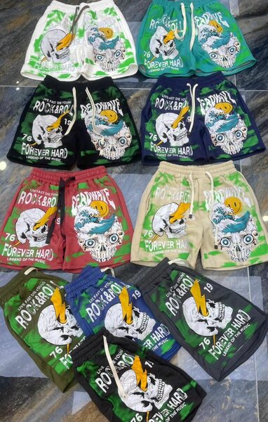 Shorts imprimés colorés