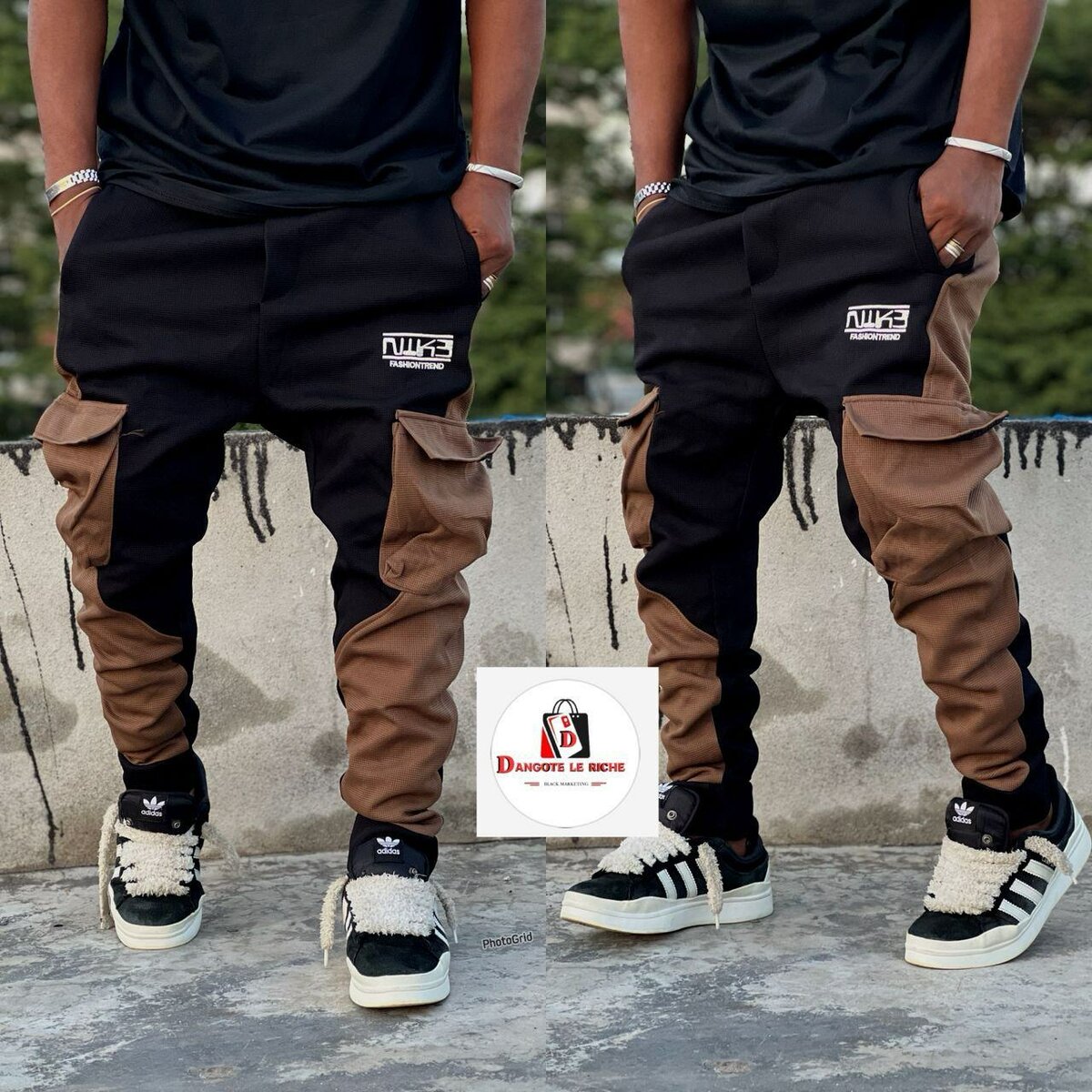 Pantalons Cargo Multipoches