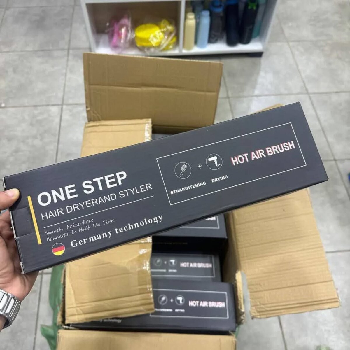 Brosse Soufflante 3-en-1 Coiffante