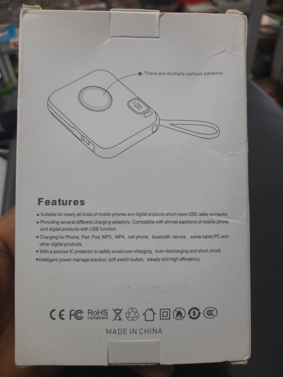 Batterie Externe Rapide 10000mAh