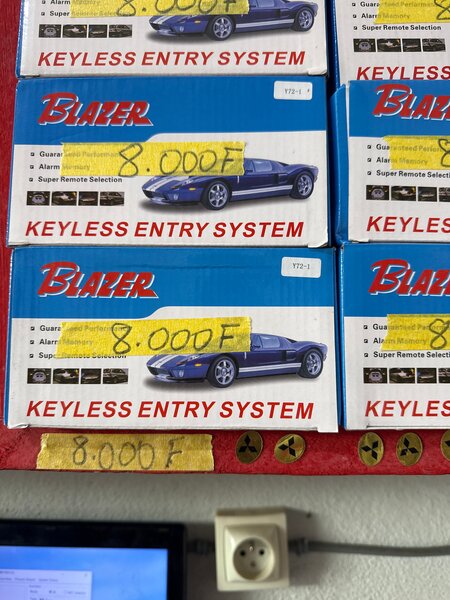 Système d'entrée sans clé Blazer