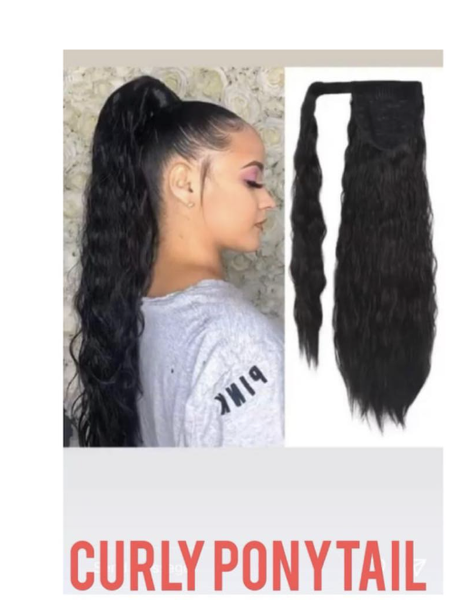 CURLY PONYTAIL