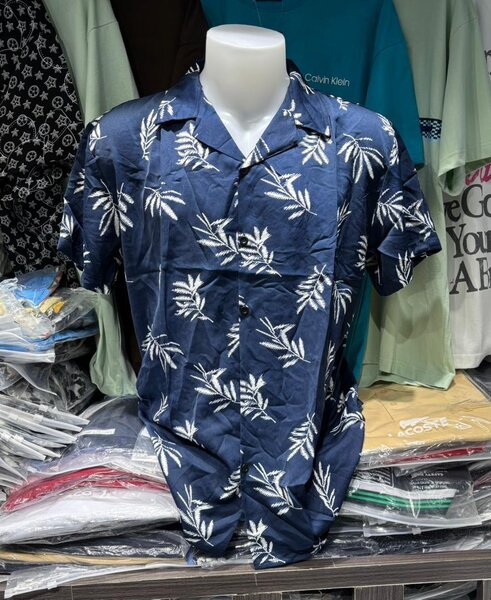 Chemise hawaïenne en coton