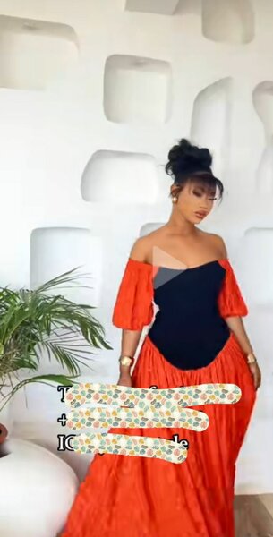 Robe Épaules Dénudées Élégante