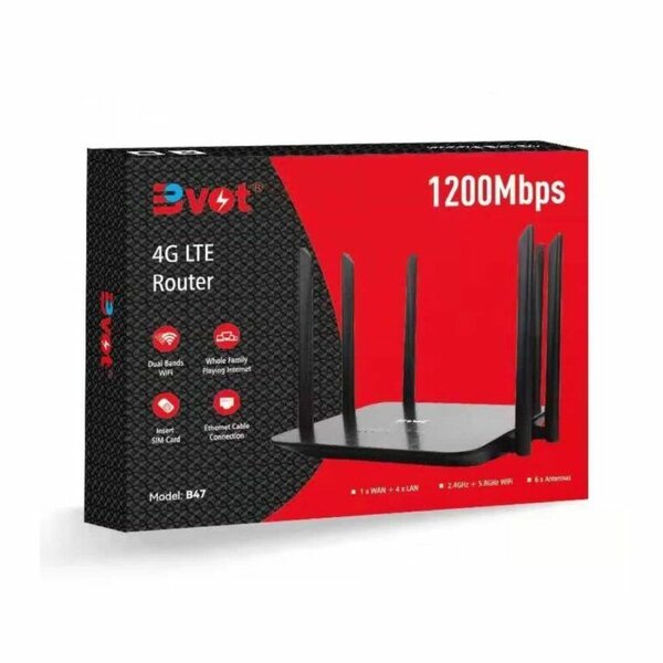 Routeur 4G LTE Bvot B47 Avec SIM