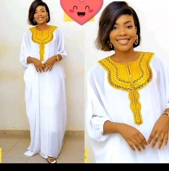 Robe Boubou Africain Élégante