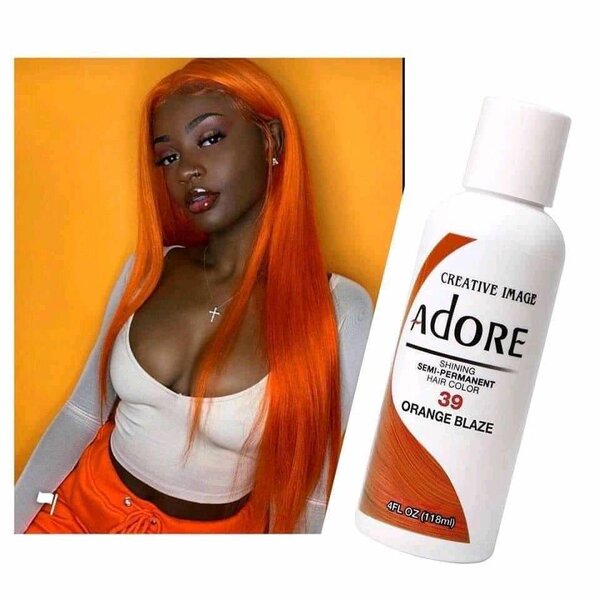 Coloration cheveux Adore Orange