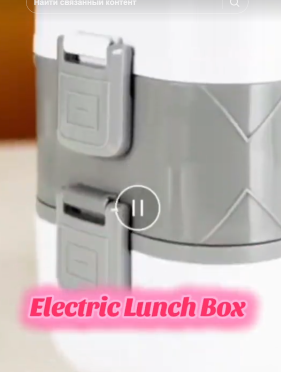 Double layer electric lunch box