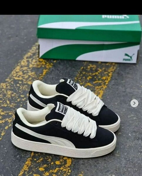 Chaussures Puma homme noir et blanc