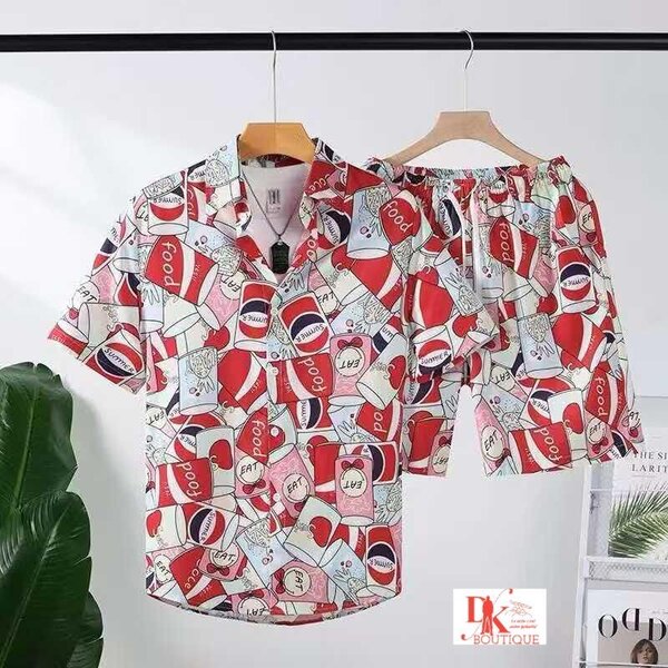 Pièce de nuit imprimée ludique