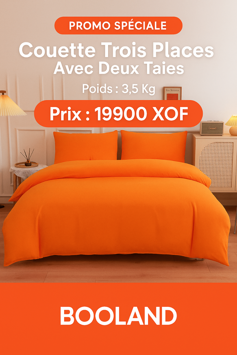 Couette Colorée 3,5kg Booland