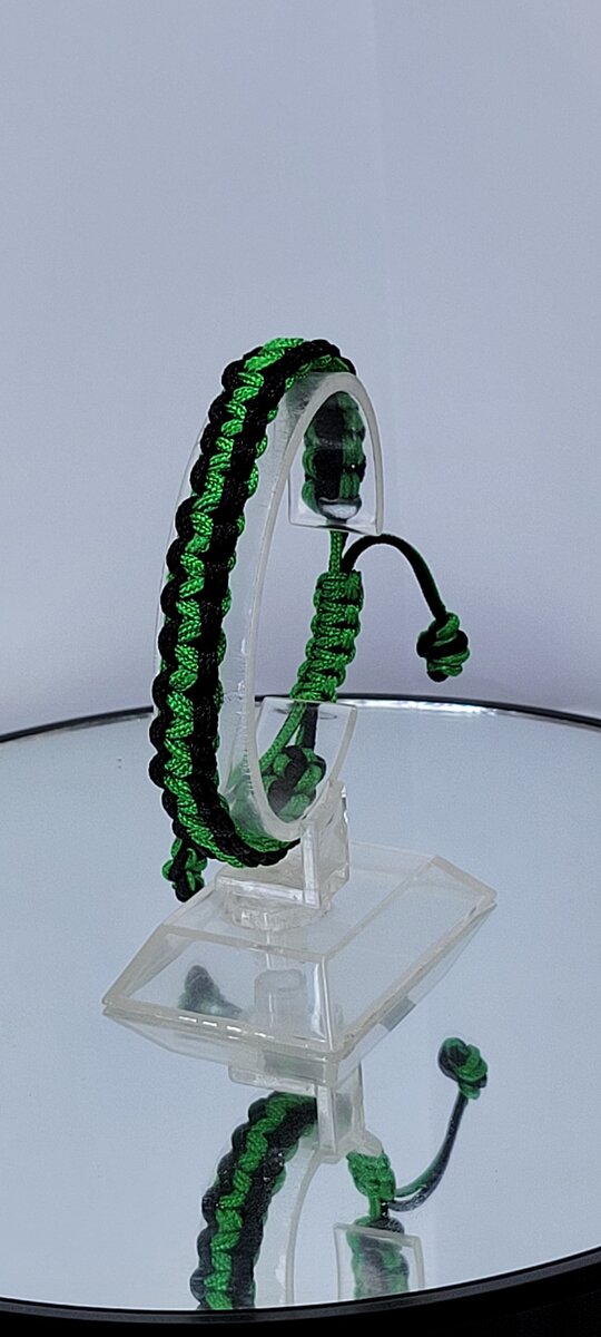 Bracelet en corde tressée