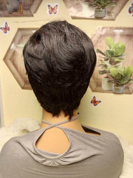 Perruque courte pour femme