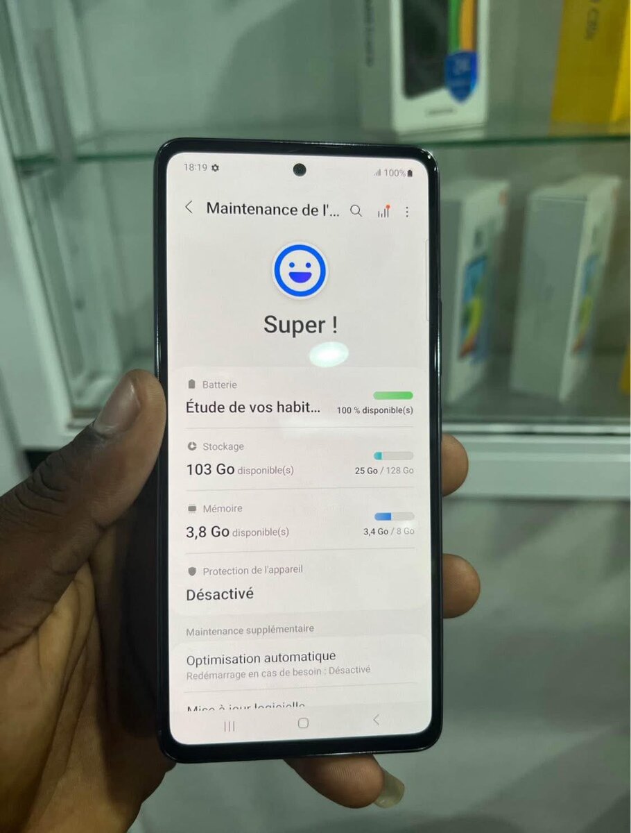 Téléphone Samsung reconditionné