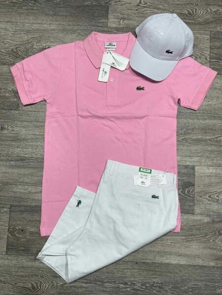 Ensemble Polo et Chapeau Lacoste
