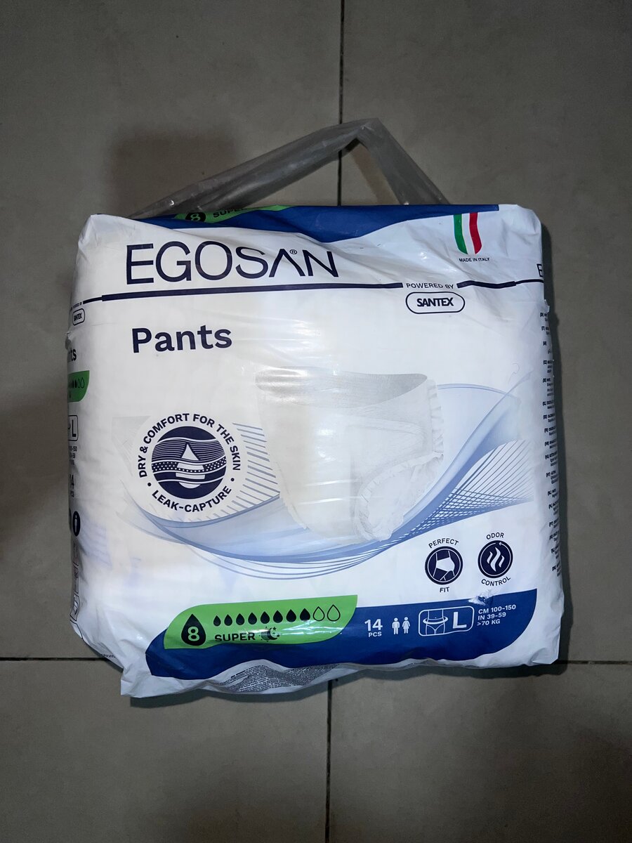 Couches importées EGOSAN L&XL