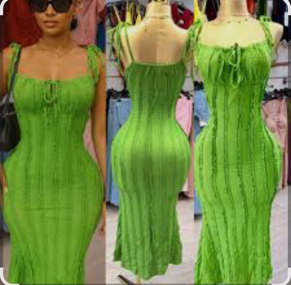 Robe Verte Élégante