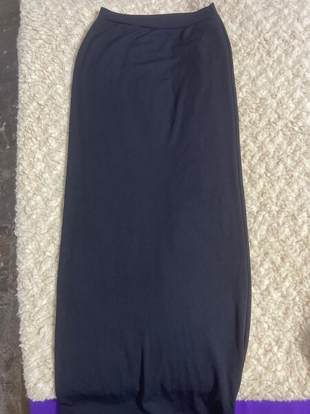 Jupe longue noire élégante