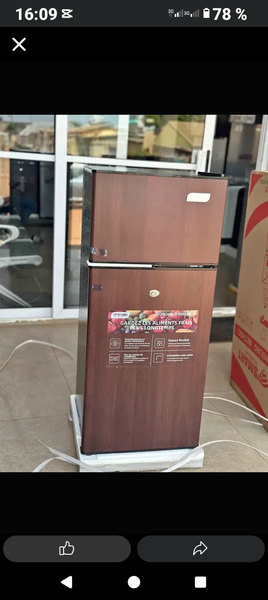 Mini Réfrigérateur Compact Rouge