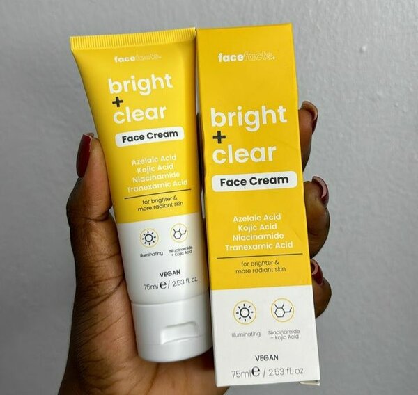 Face facts bright and clear face cream