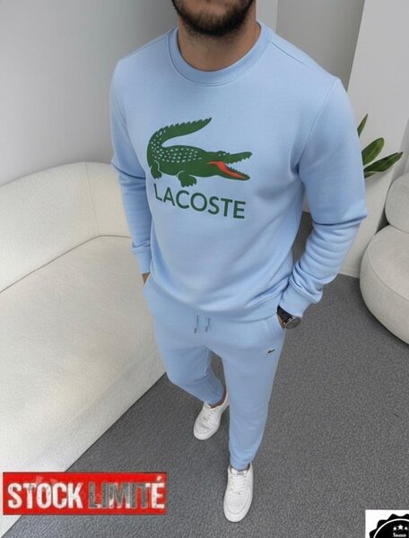 Survêtement Lacoste bleu