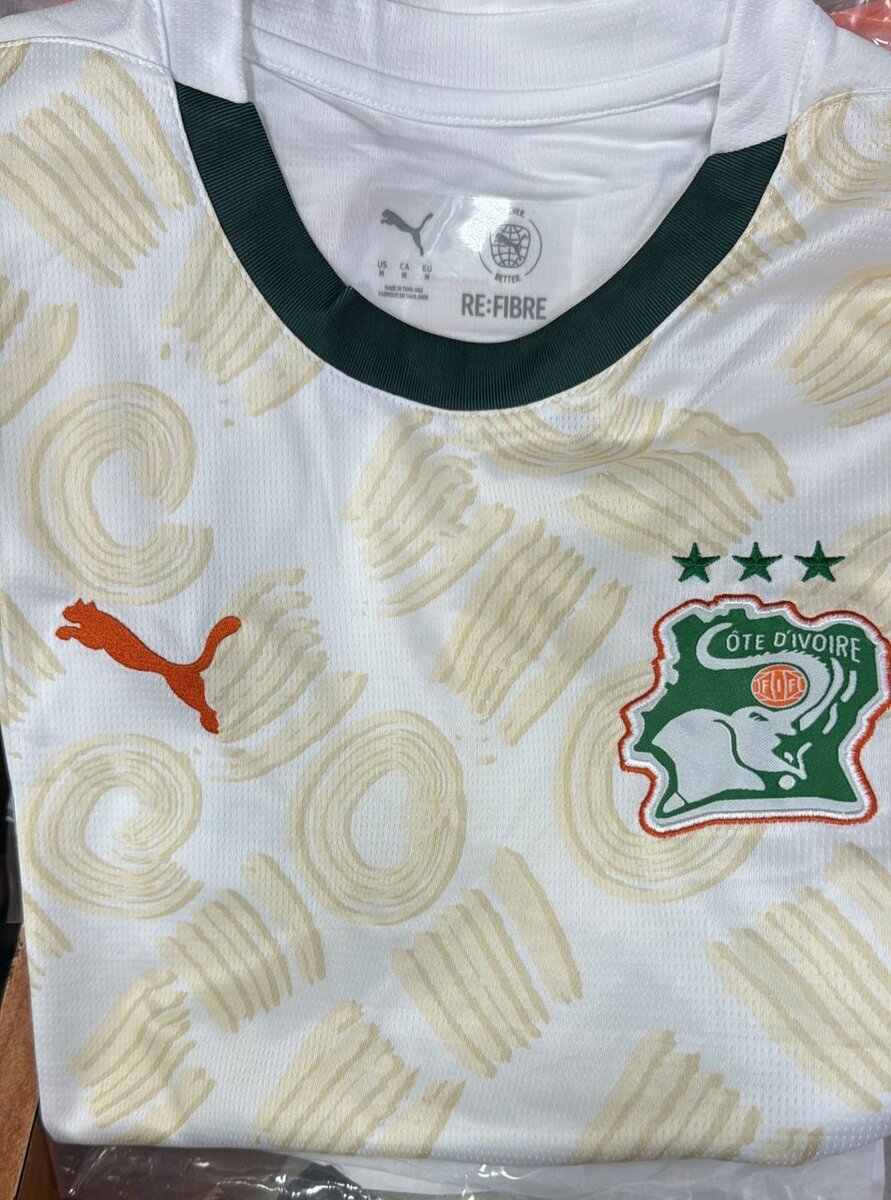 Maillot Côte d'Ivoire Football