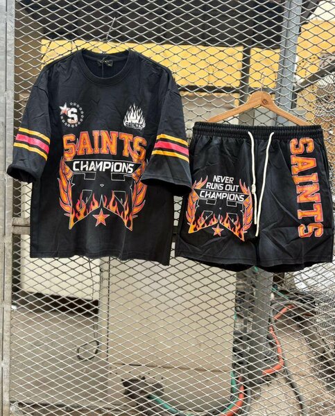 Ensemble T-shirt et short imprimé