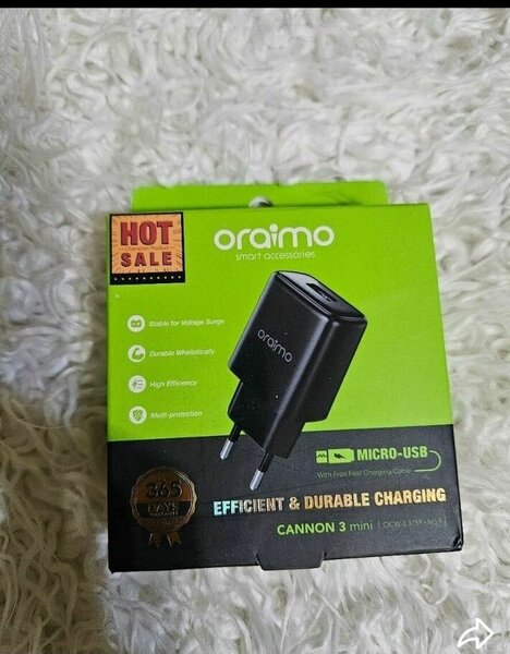 Chargeur Oriamo Micro-USB efficace