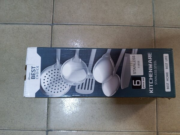 Ensemble d'ustensiles de cuisine en acier inoxydable