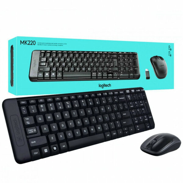Combo clavier et souris Logitech MK220