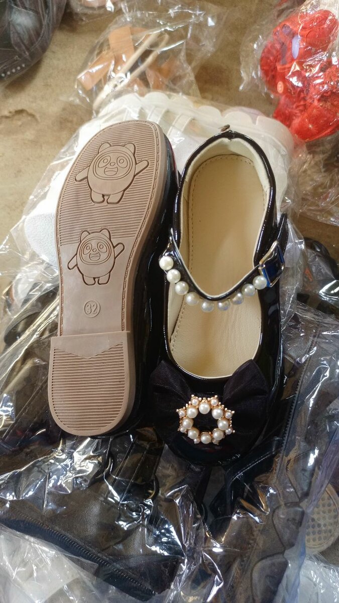 Chaussures Fille Perles Élégantes