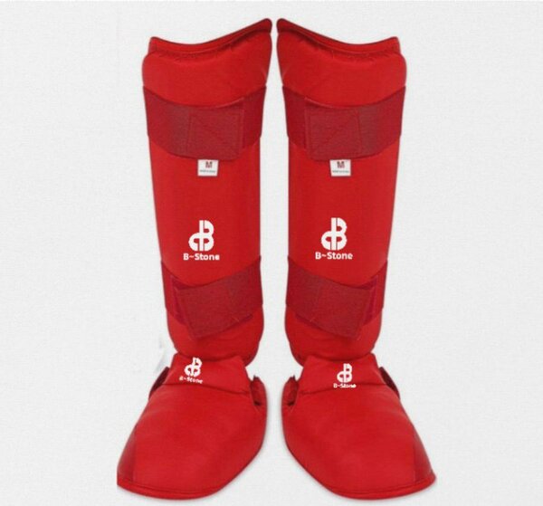 Protège-tibias Rouge