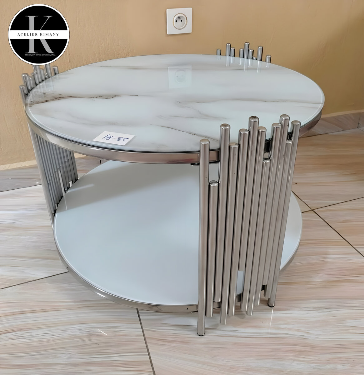 Table basse en marbre