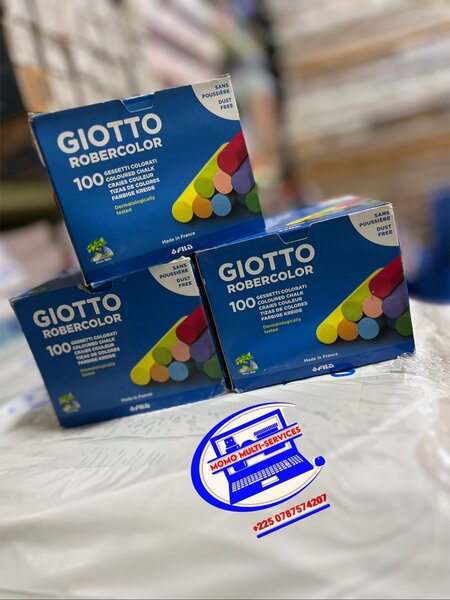 Craies de couleur Giotto Robecolor