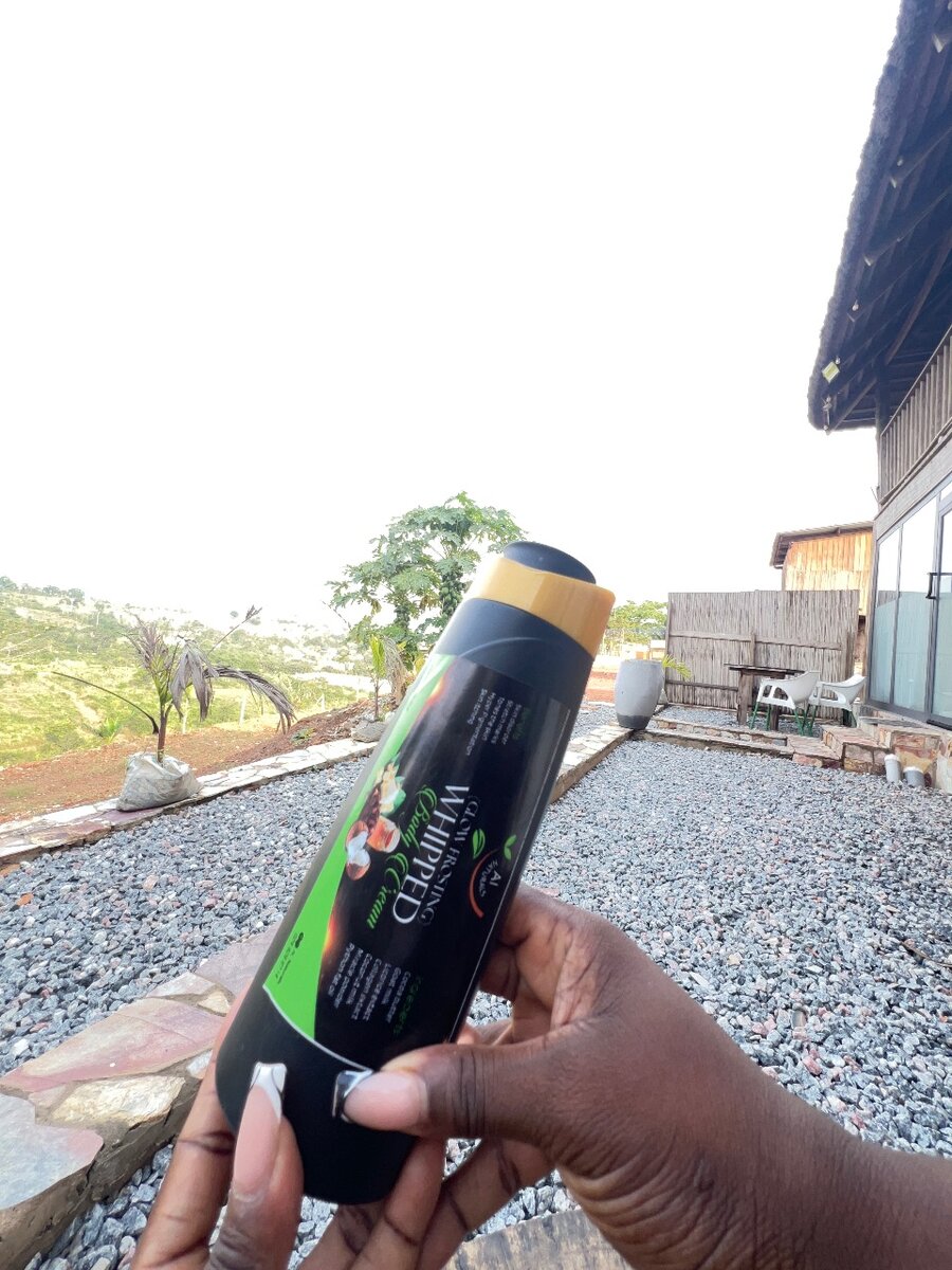 Frosting body lotion