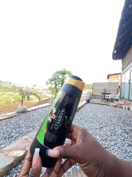 Frosting body lotion