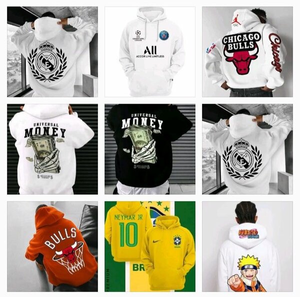 Sweatshirts tendance imprimés