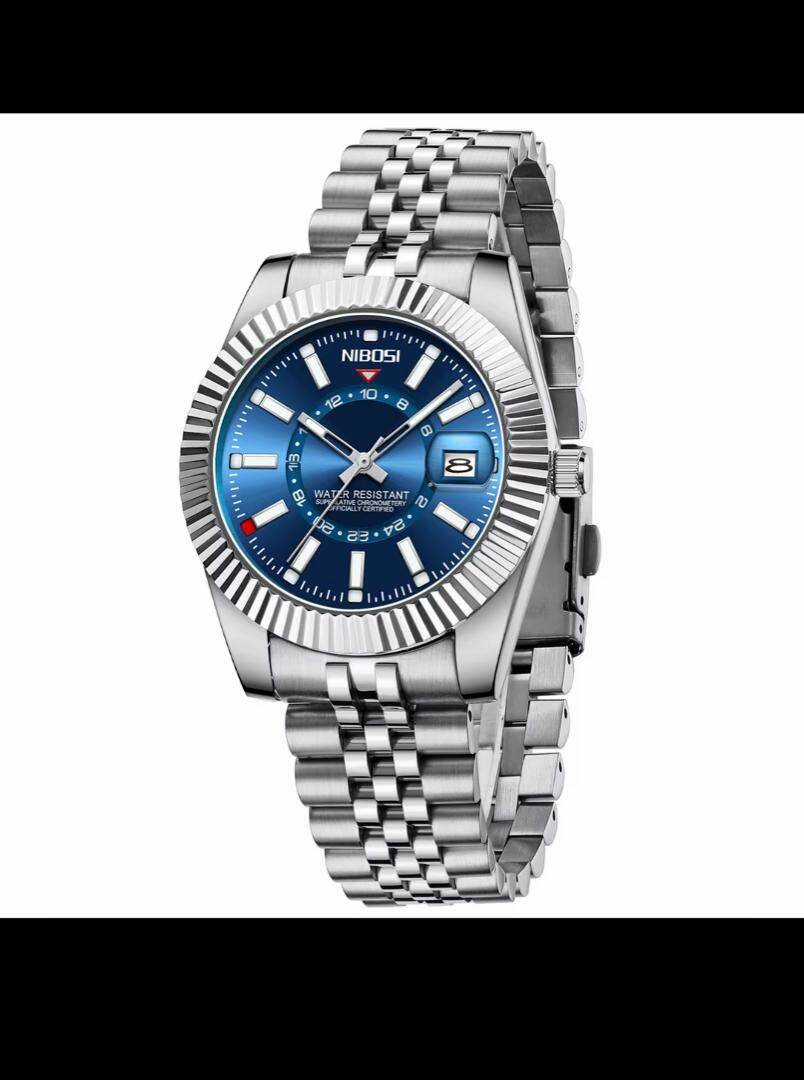 Montre NIBOSI en Acier pour Homme