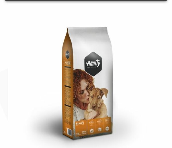 Croquettes Amity chien actif