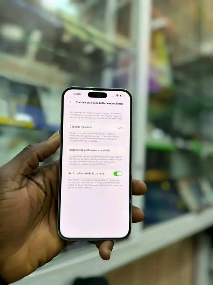 iPhone 15 Pro Max 128Go Blanc