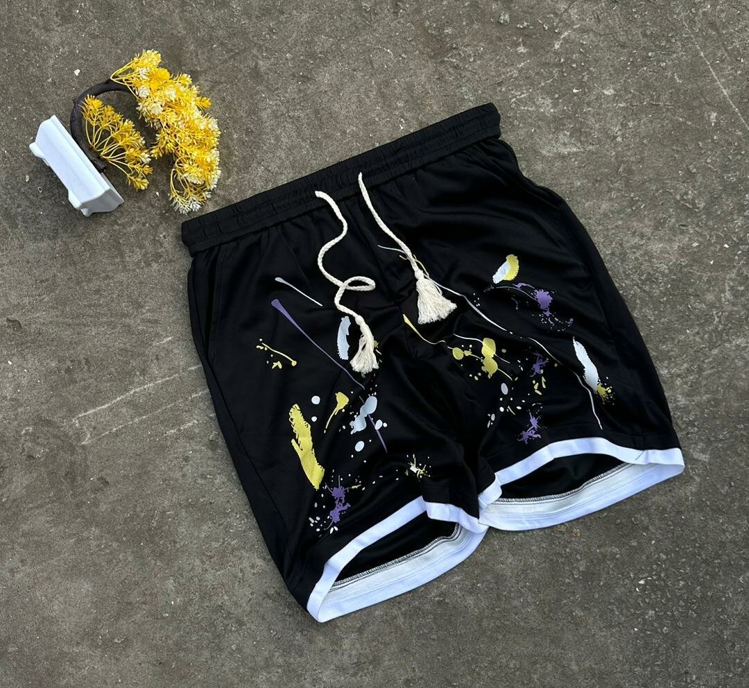 Shorts de sport noir pour homme