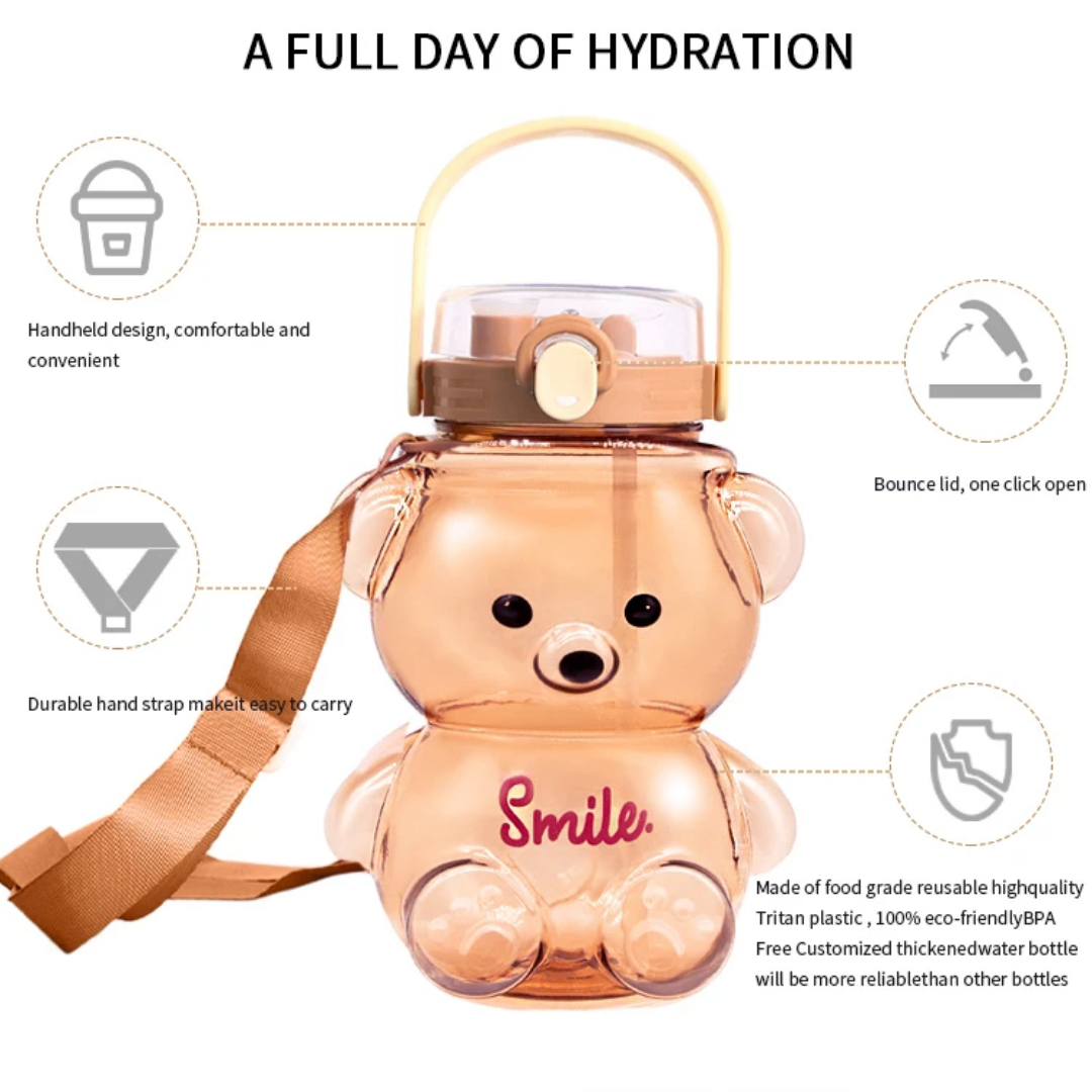 Bouteille Enfant Tête Ours