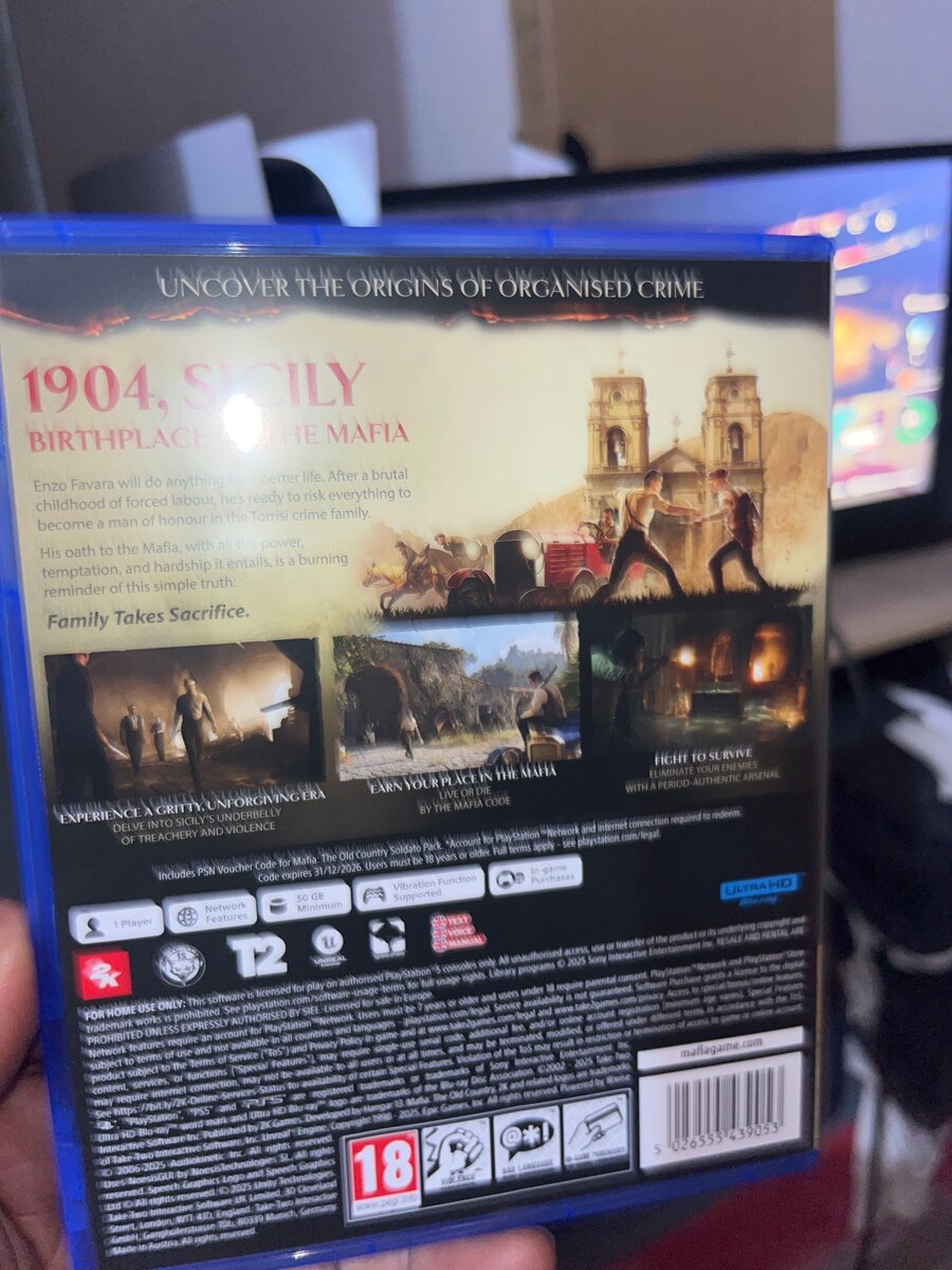 Mafia The Old Country PS5