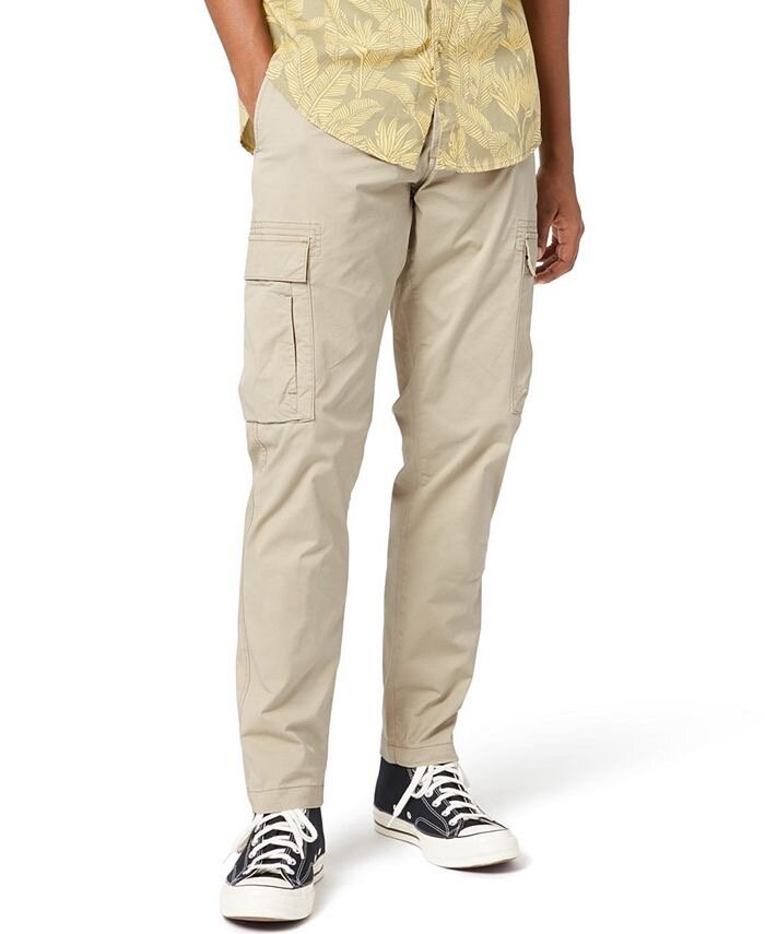 Pantalon cargo beige homme