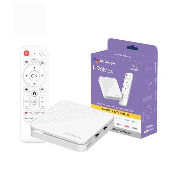 Tv box Android H96 Max