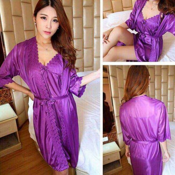 Nightdress & gown 2 pieces