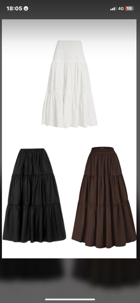 Jupe longue bohème élégante